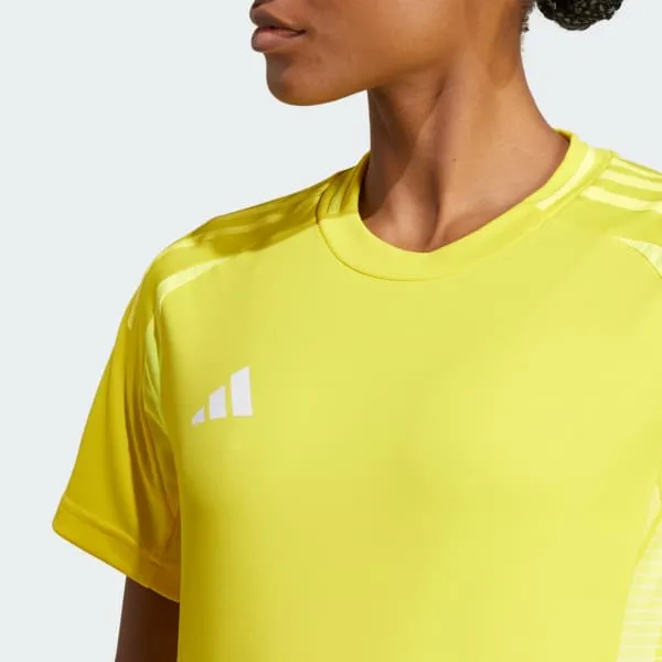 Adidas TIRO Soccer Jerseys Women's Yellow-4