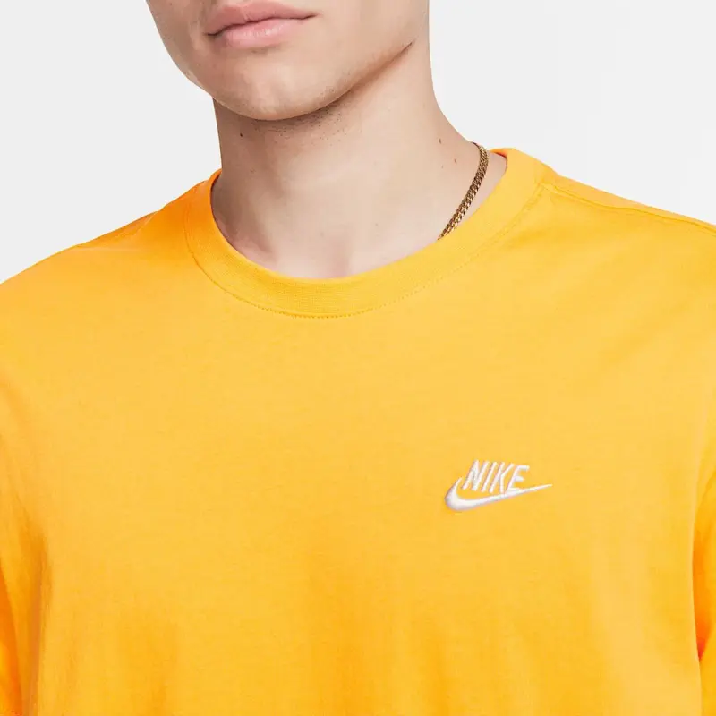 Nike Sportswear Club SS25 T Shirt Men's University Gold-3