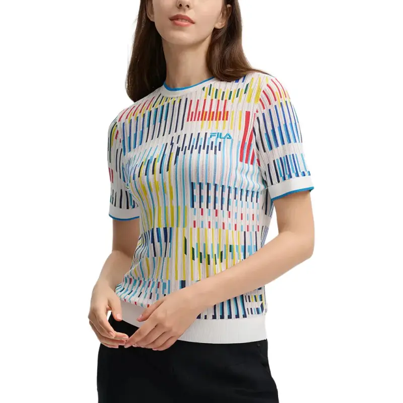 FILA T Shirt Women's Bright White-2