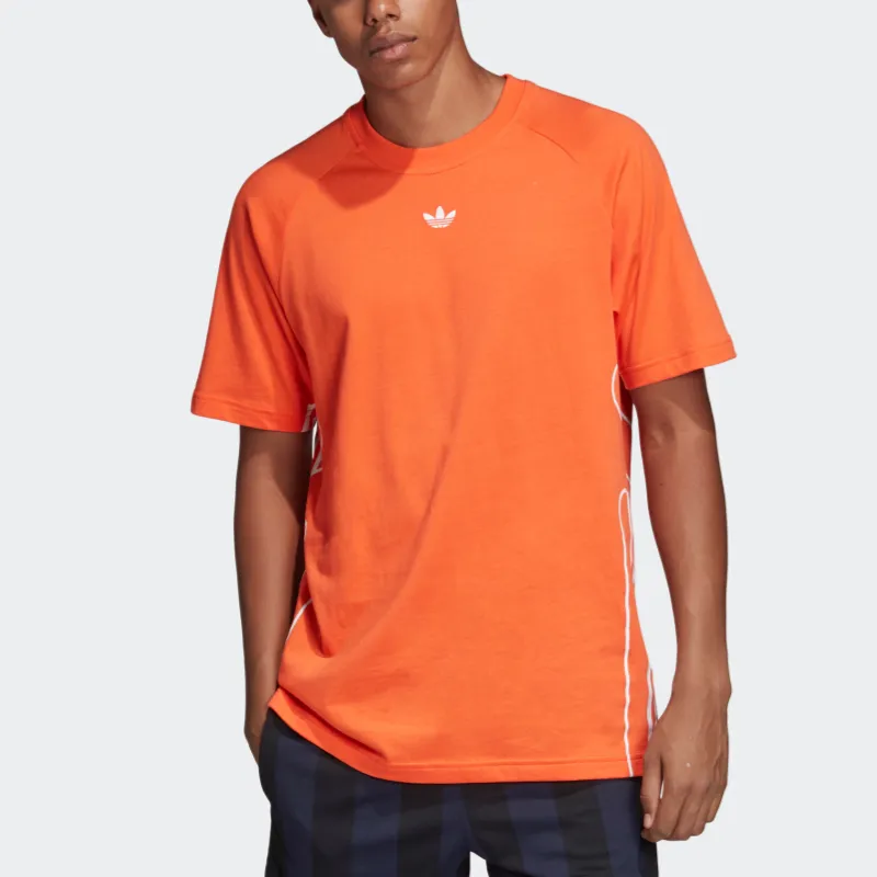 Adidas Originals T Shirt Men's True Orange-3