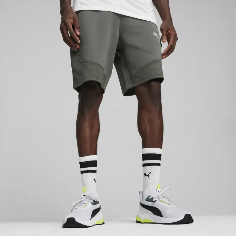 PUMA Evo Casual Shorts Men Gray-3