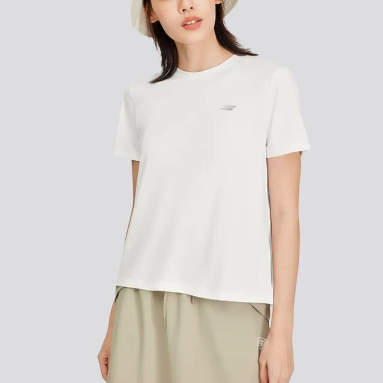 Skechers T Shirt Women's Bright White 0019-1