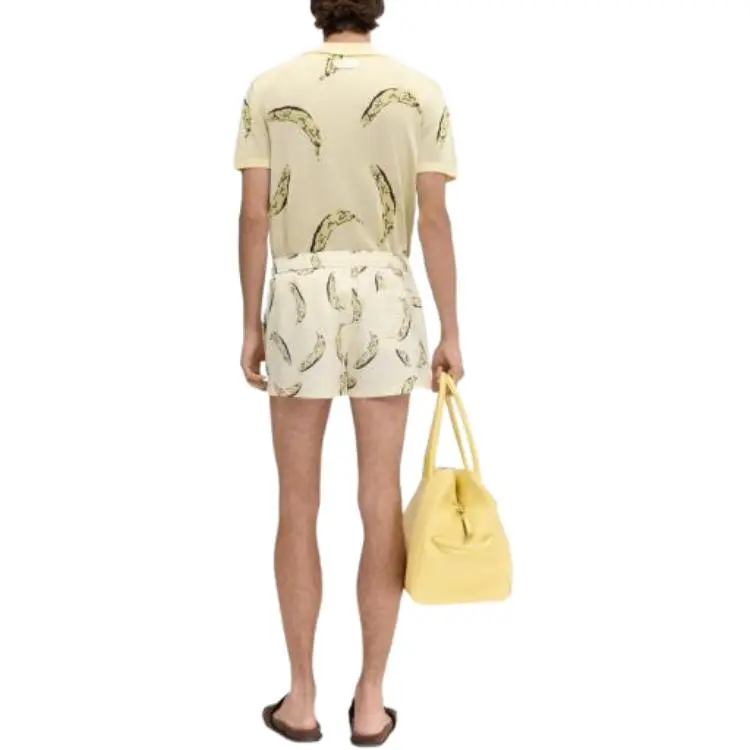 Jacquemus Banana Printed Deck Shorts-3