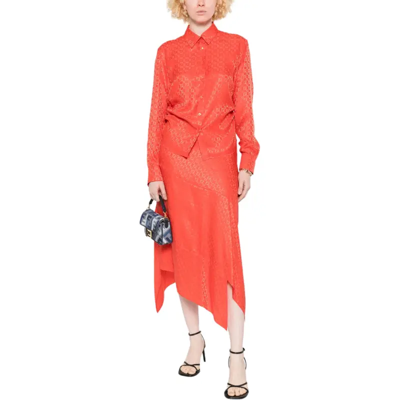 FENDI Shirts Women's Red-1