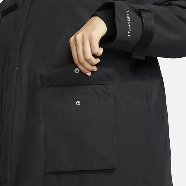 Nike Puffer Jackets Women's Black-3