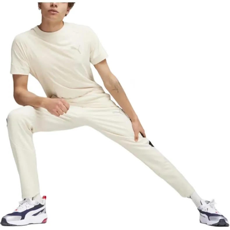 PUMA T Shirts Men Beige-4