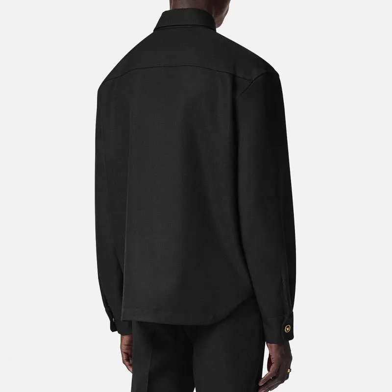 VERSACE Medusa Head Button Up Jacket-2