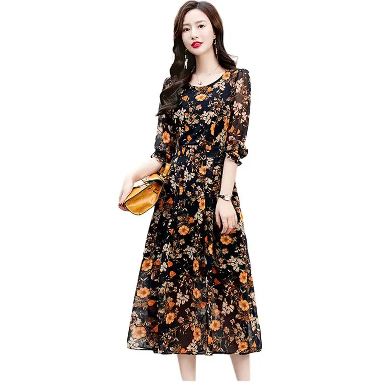 Fele.d Long Sleeved Dress Women's-4