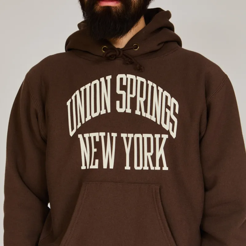 Champion Reverse Weave FW24 Sweatshirt Unisex Dark Brown-2