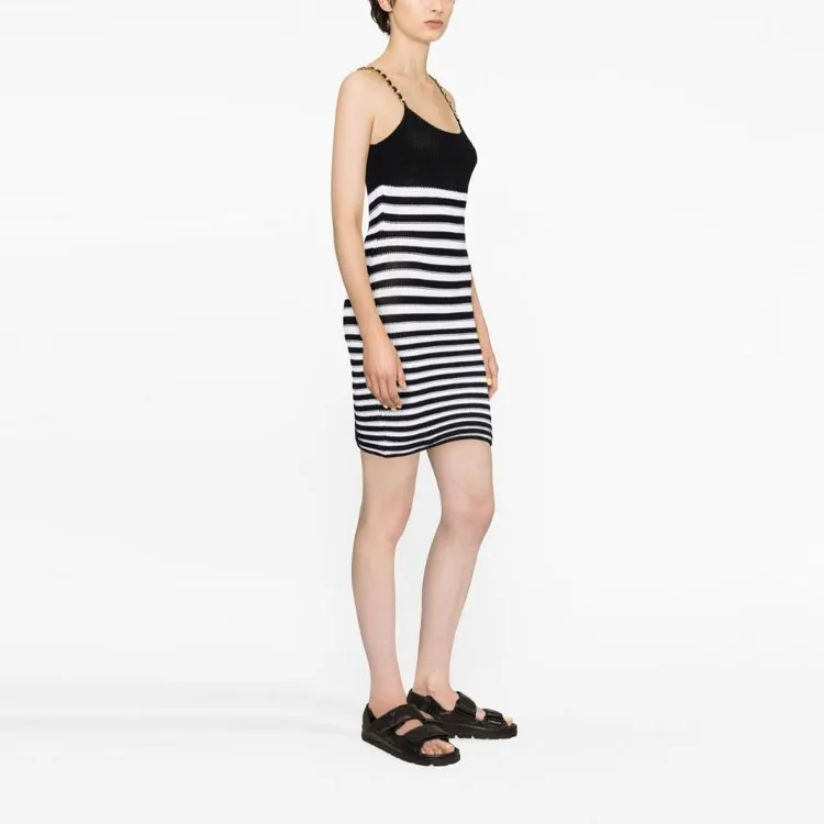 BALMAIN Sleeveless Knitted Dress-3