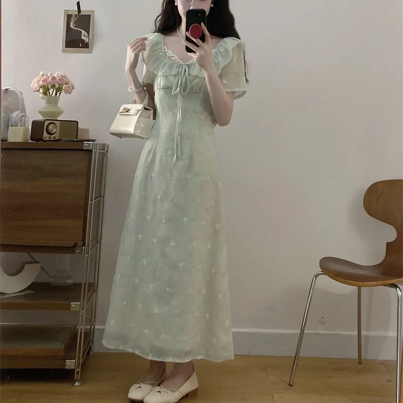 GULIANFEI Short Sleeved Dress Women's-4