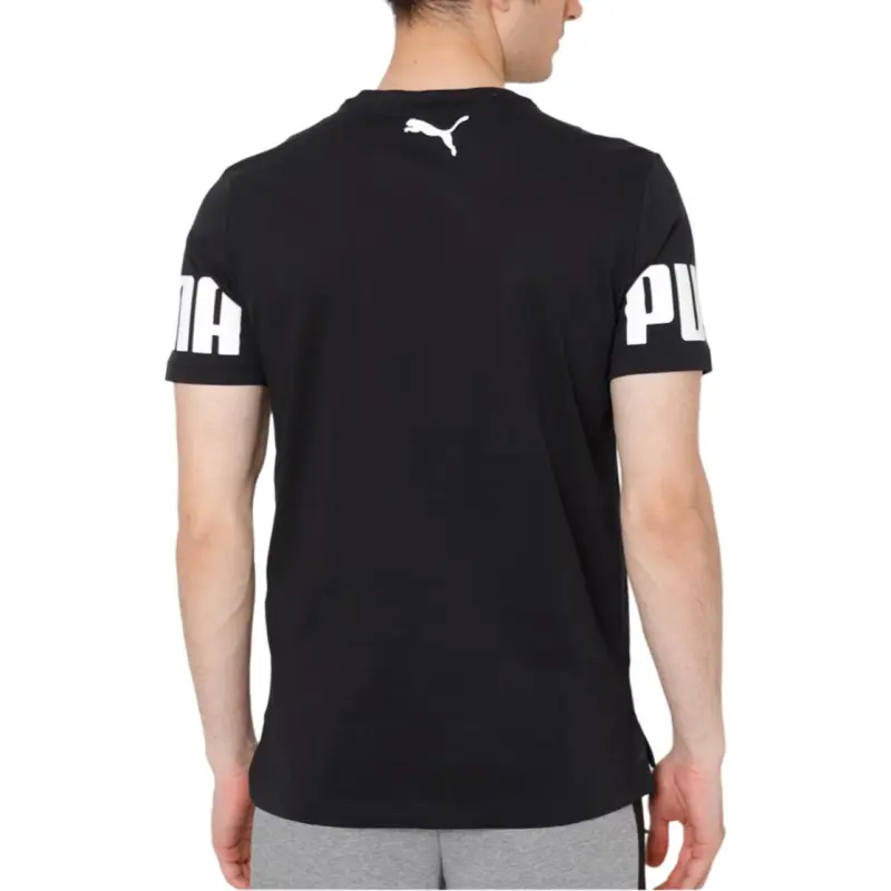PUMA Rebel Cuff T Shirts Men-3