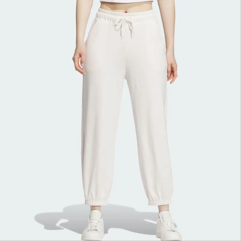 Adidas Originals Knitted Sweatpants Women's Pink White-2