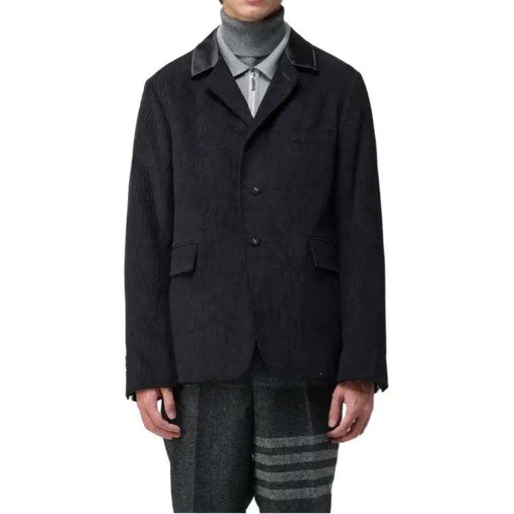THOM BROWNE· Jackets & Coats Men's Black-3