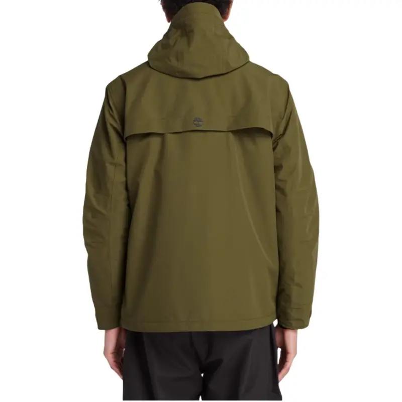 Timberland Windbreaker Jackets Men Dark Olive Green-4