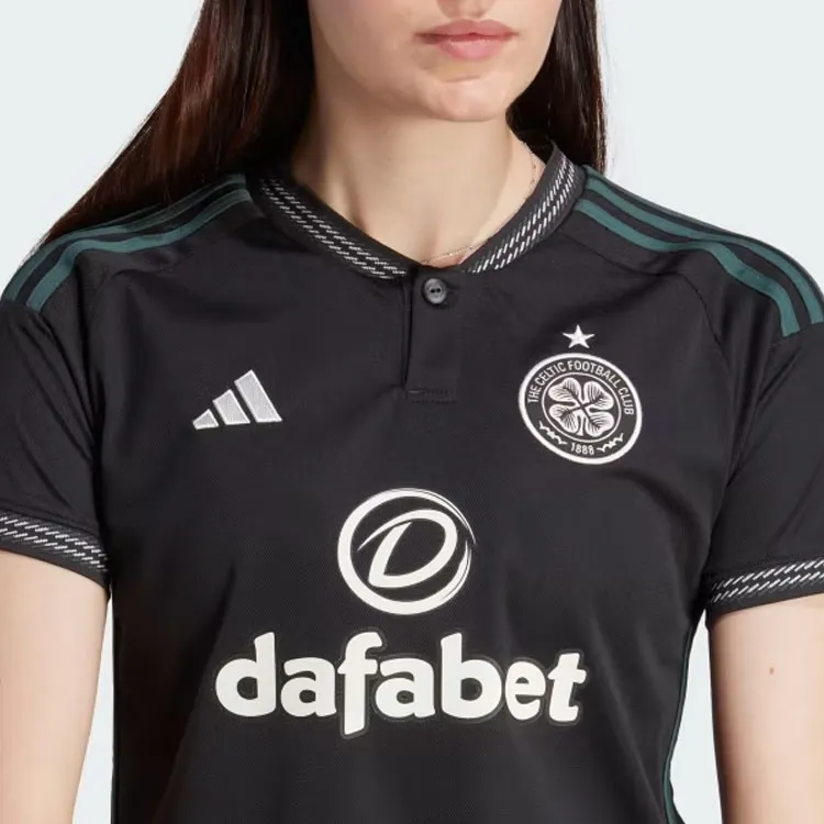 Adidas Celtic FC Soccer Jerseys Women's Black-4