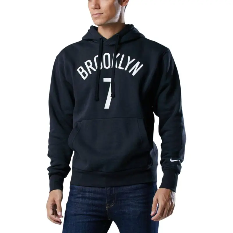Nike Nba Brooklyn Nets Kyrie Irving Fleece Pullover Hoodie-2