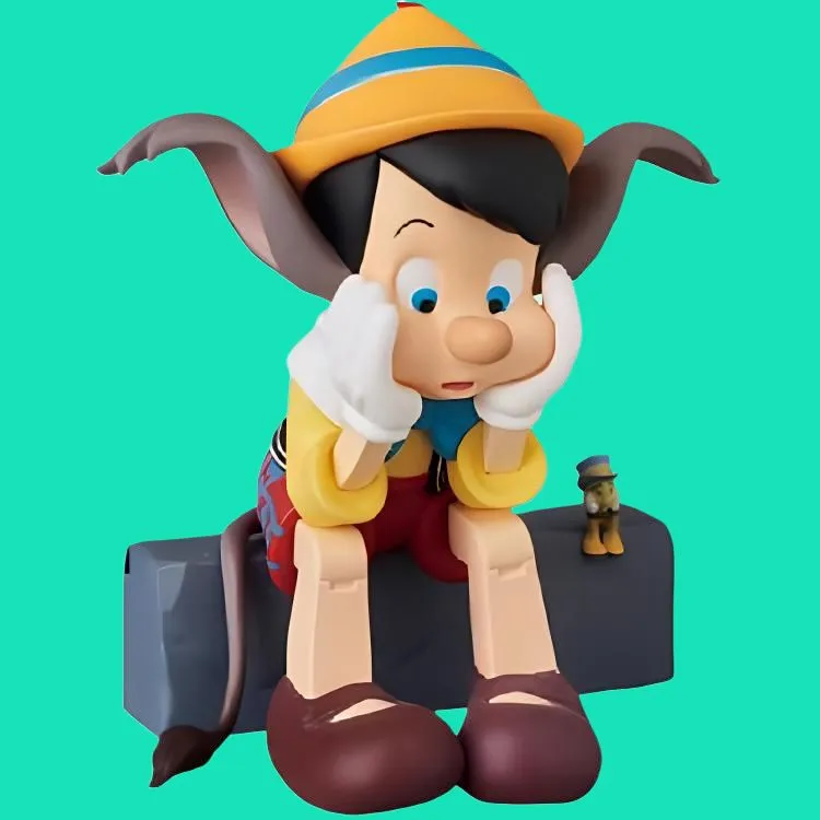 Medicom Udf Disney Series Pinocchio Pinocchio Donkey Ears Ver. Ultra Detail Figure-4