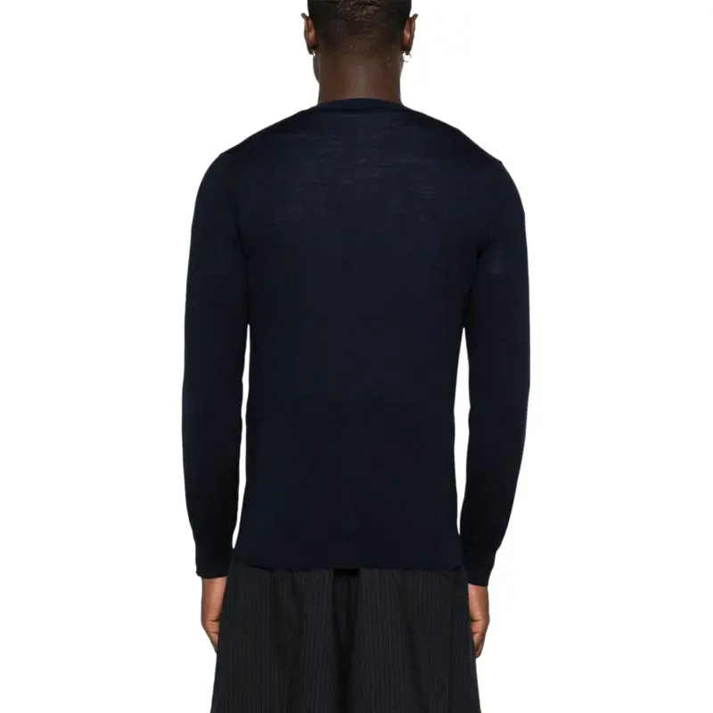 FENDI Ff Embossed V Neck Buttoned Cardigan-3