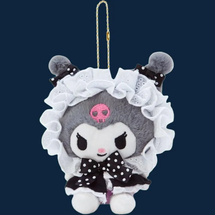 Sanrio Kuromi Lolita Collection Dolls Plush Pendant 13cm High-3