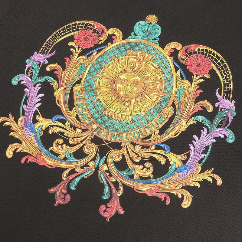 VERSACE JEANS COUTURE SS22 Sweatshirt Men's Black-3