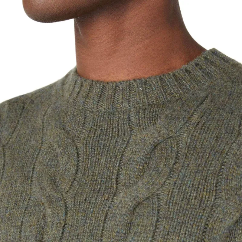 Loro Piana Napier FW24 Cashmere Sweater Men's Green-6