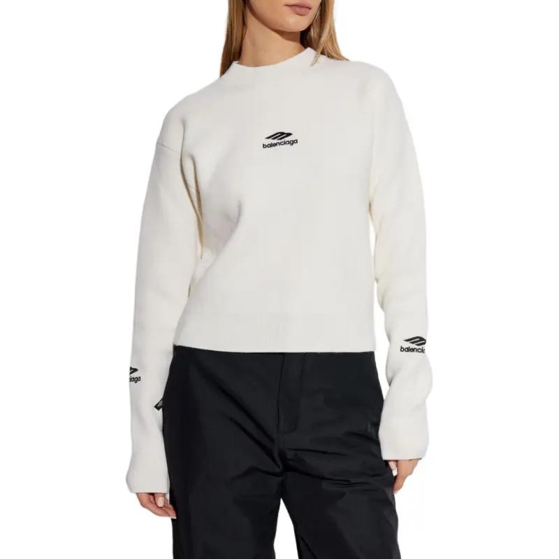 Balenciaga Ski 3B Sports Icon Knit Sweater-2