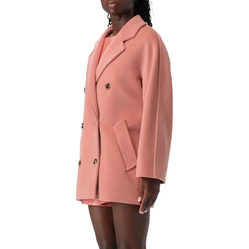 MaxMara Coats Women's Pink-4