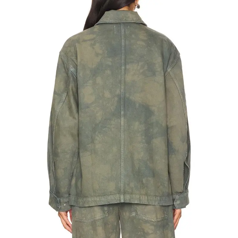 GRLFRND Jackets Coats Women's Eucalyptus Yellow-1