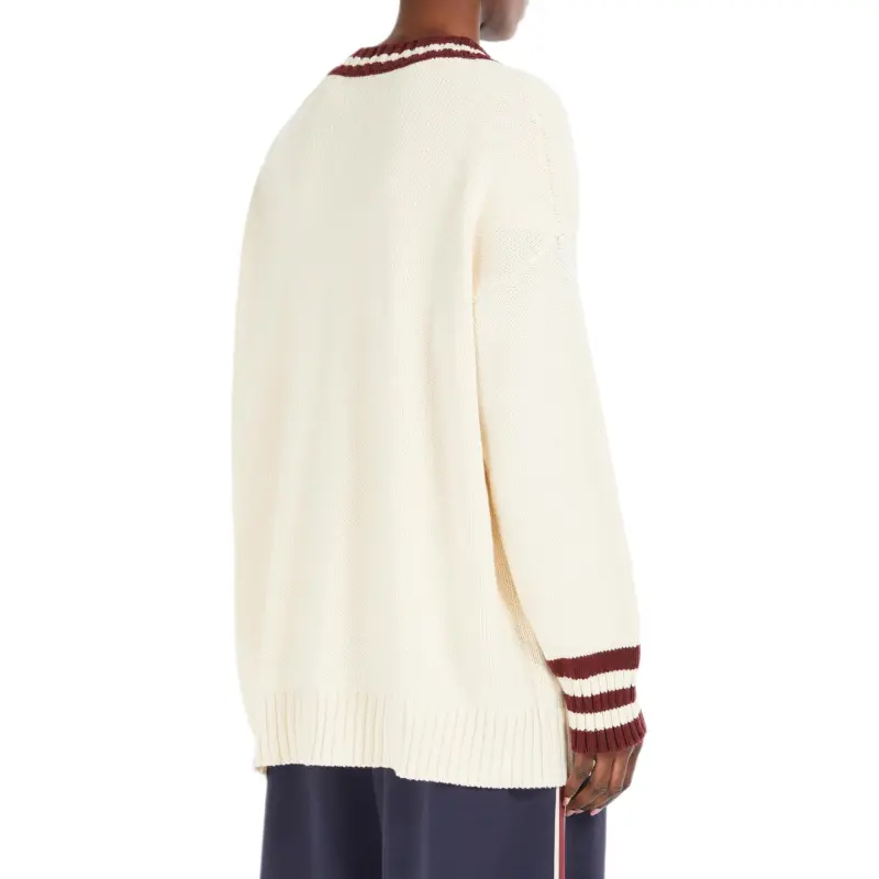 WEEKEND MaxMara V Neck Knit Cardigan-5