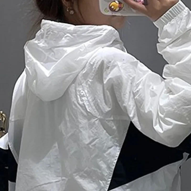 Nike Jackets Men White-5