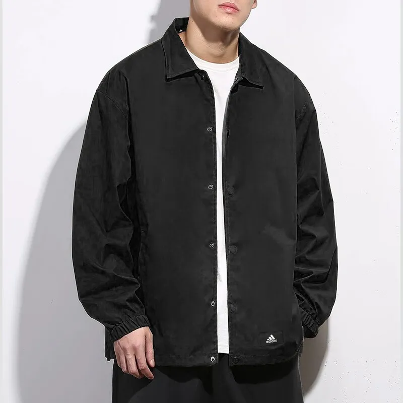 Adidas Jackets Men Black-5