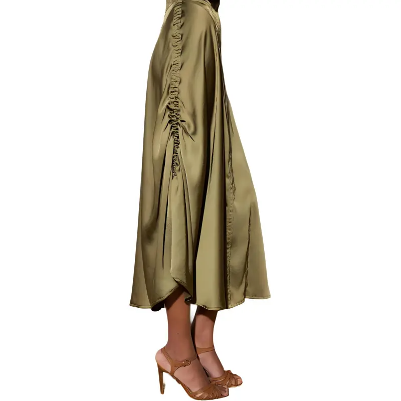 Ralph Lauren Collection Ruched detailing Midi Dress-5