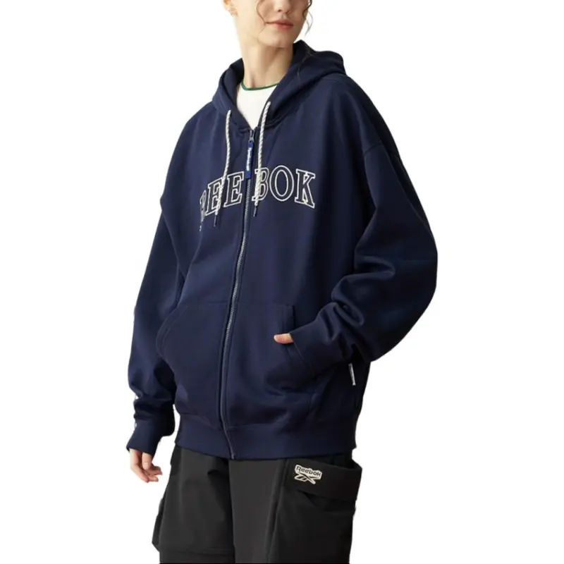 Reebok Jackets Coats Unisex Navy Blue-2