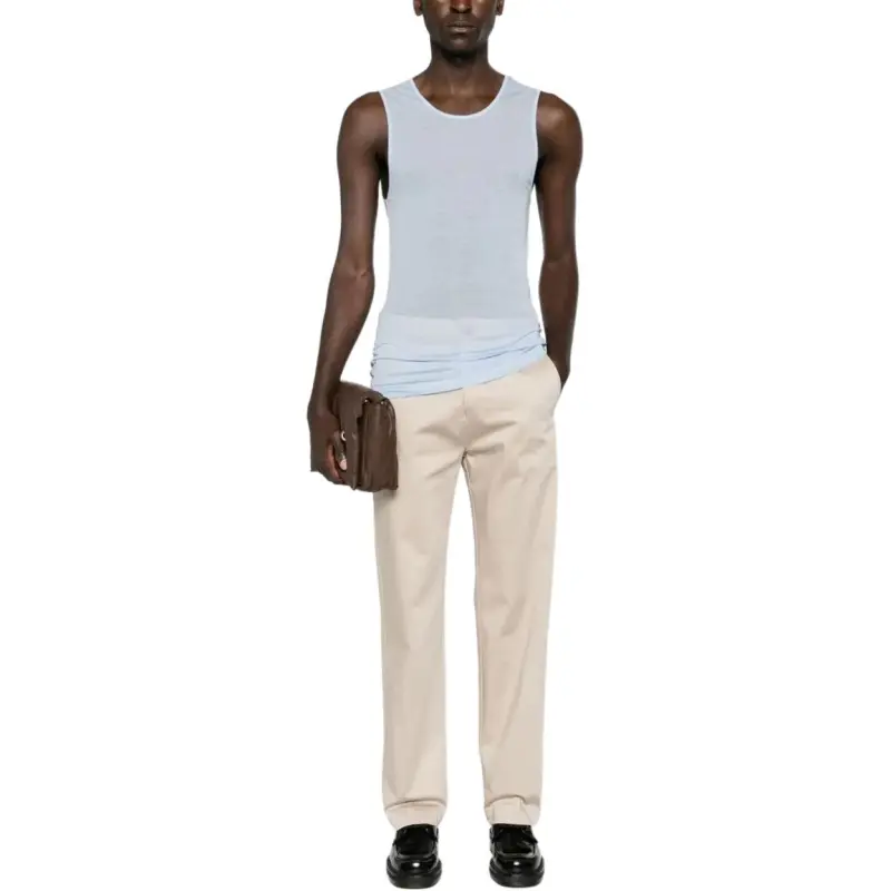 AMIPARIS Paris Mid Rise Cropped Trousers-3