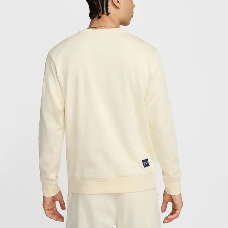 Nike Paris Saint GermainClub Sweatshirt Men's Coconut Milk/Midnight Marine Blue-2