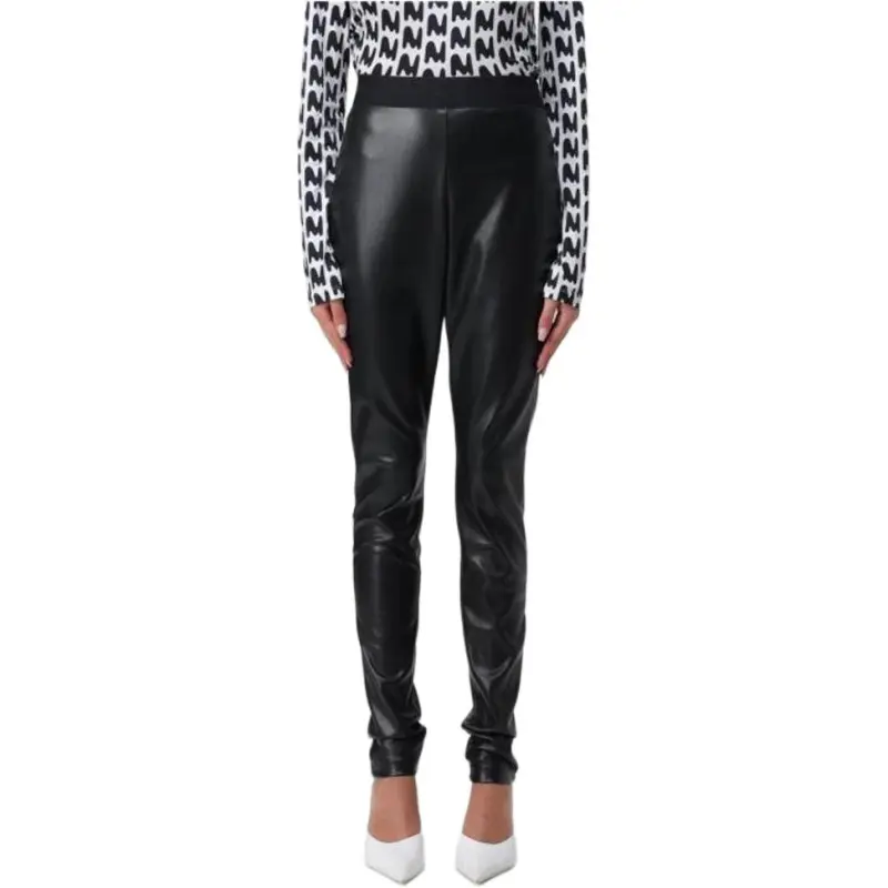 MSGM Elastic Waistband Leggings-4