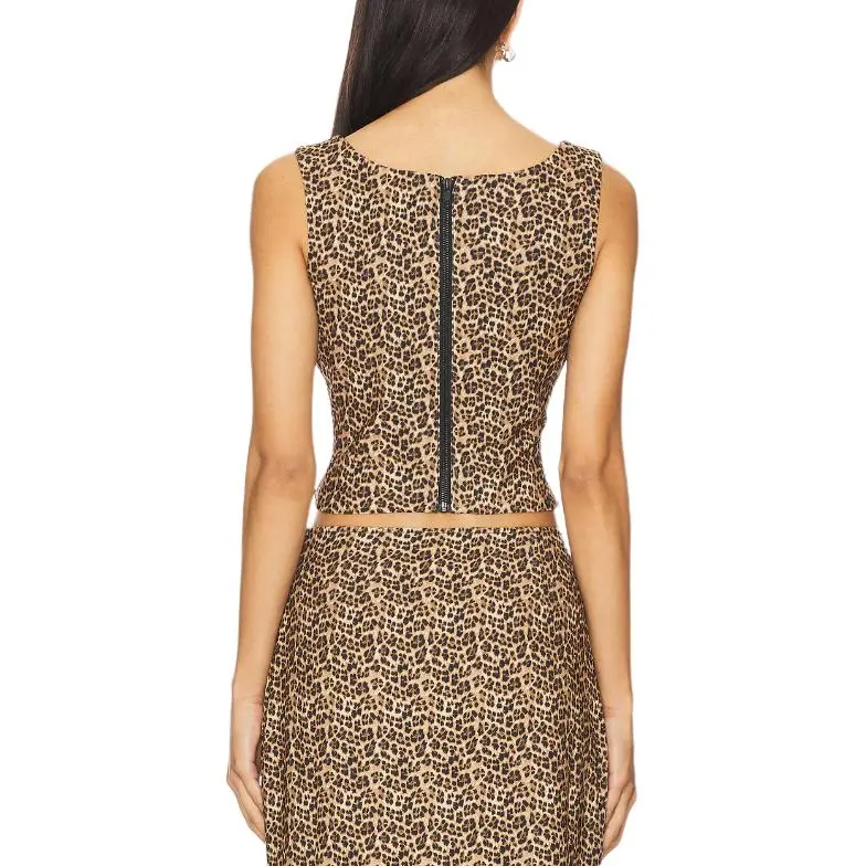 Miaou Tank Tops Women's Brown-1