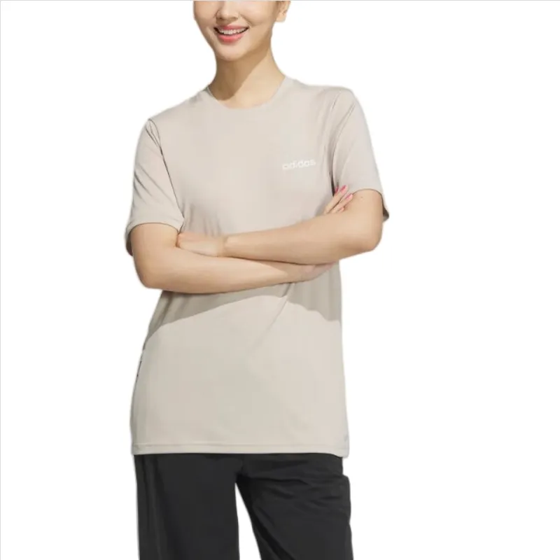 Adidas T Shirts Unisex Gray-3