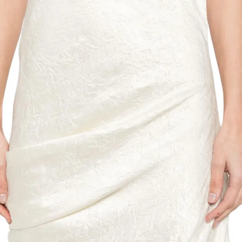 Alexander McQueen Asymmetric Midi Dress-4