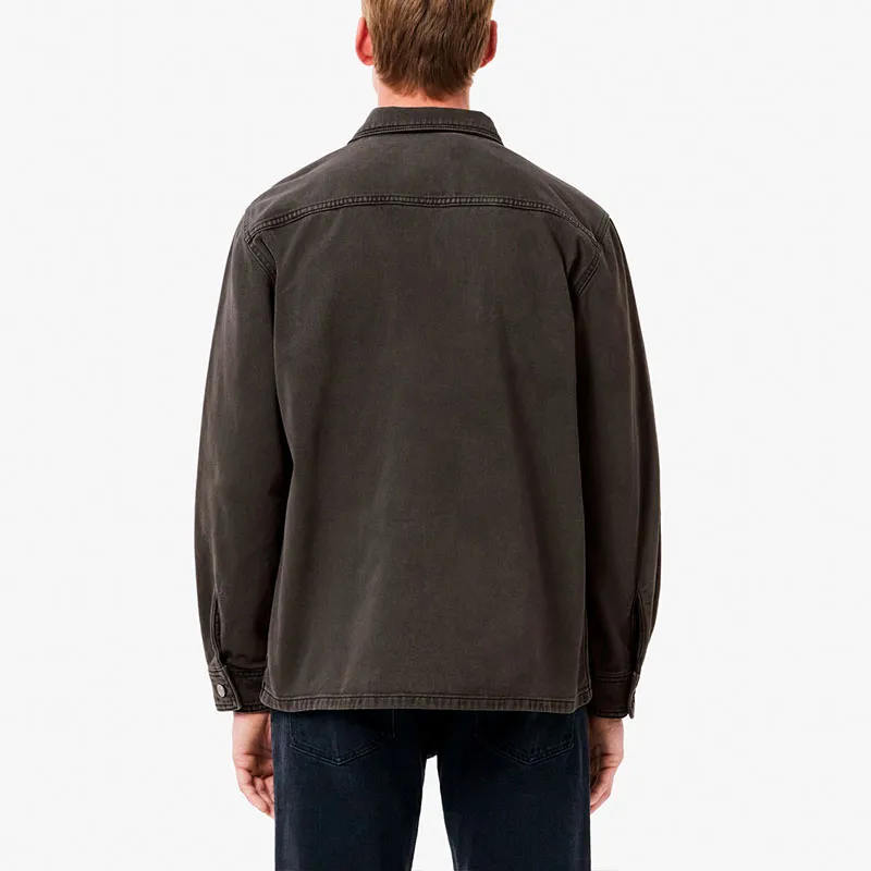 LACOSTE Denim Jacket Men's Black-2