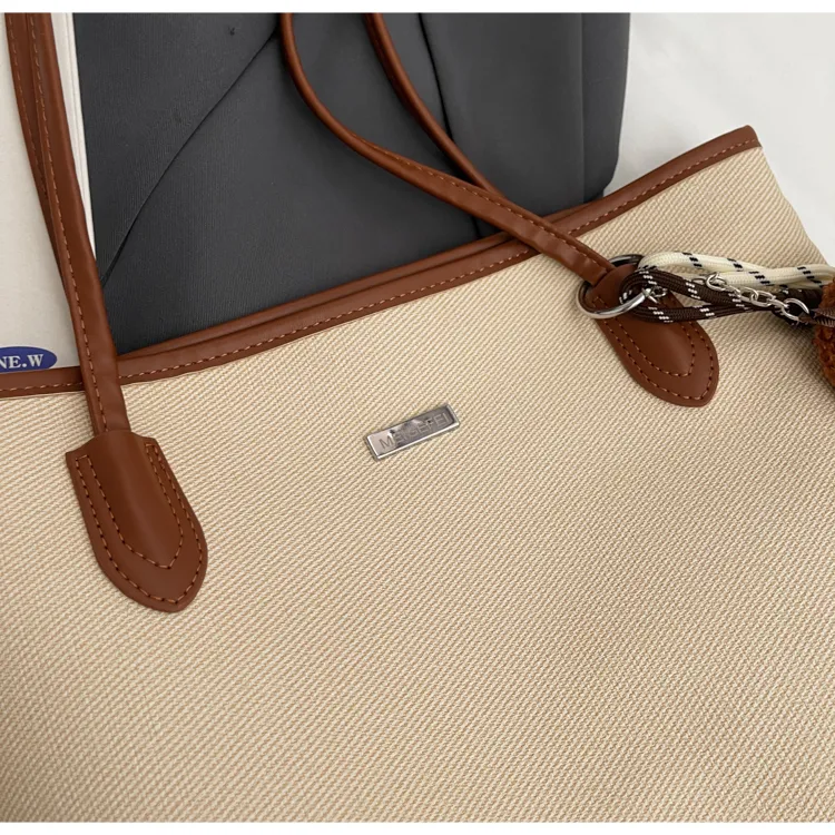 Morellybear PU Tote Bag, Shopping Bag, Shoulder Bag Women's Multicolor-2