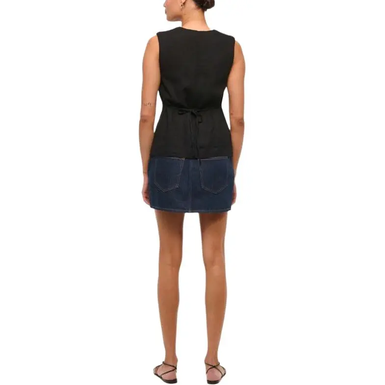Abercrombie＆Fitch Tank Tops Women's Black-2