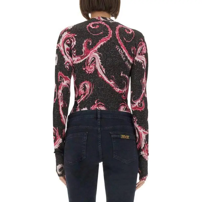 VERSACE JEANS COUTURE Lurex Sweater-1