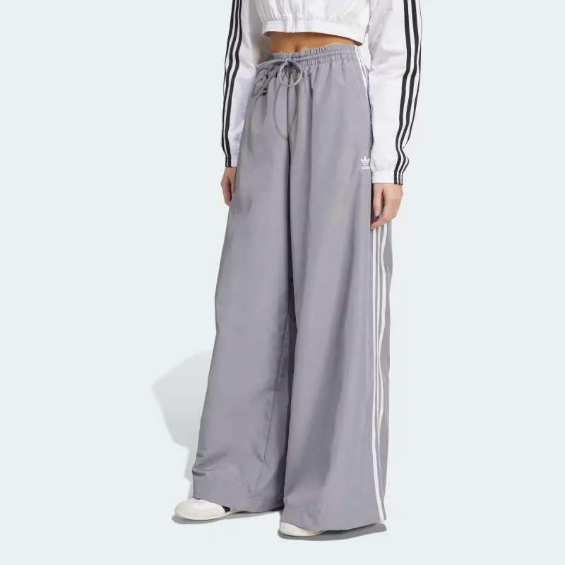 Adidas Originals Knitted Sports Pants Women's Gray-1