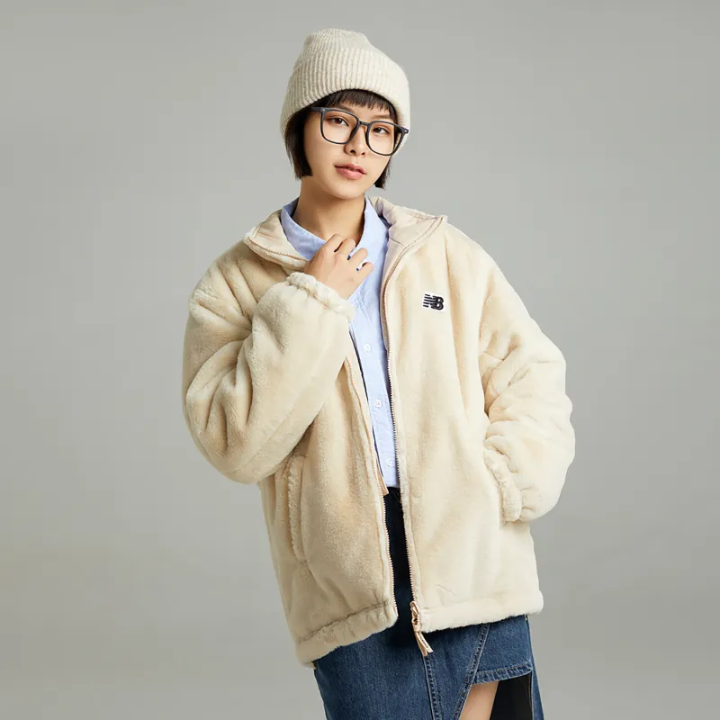 New Balance Jackets Unisex Beige-10
