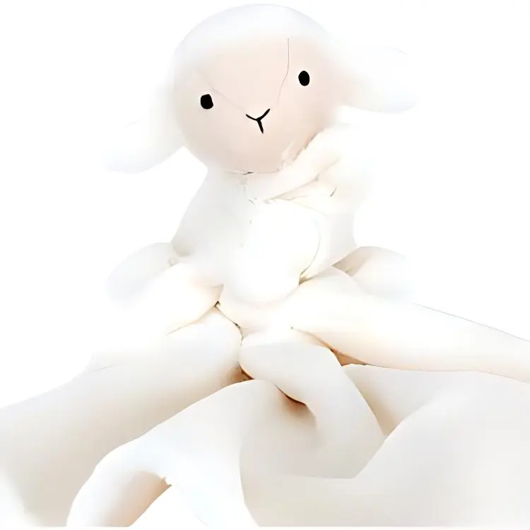 JELLYCAT Bashful Lamb Soother-1