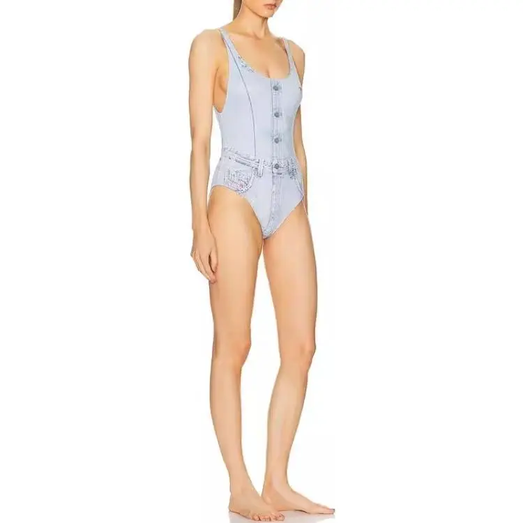 DIESEL One piece Swimsuit Women's Blue-2