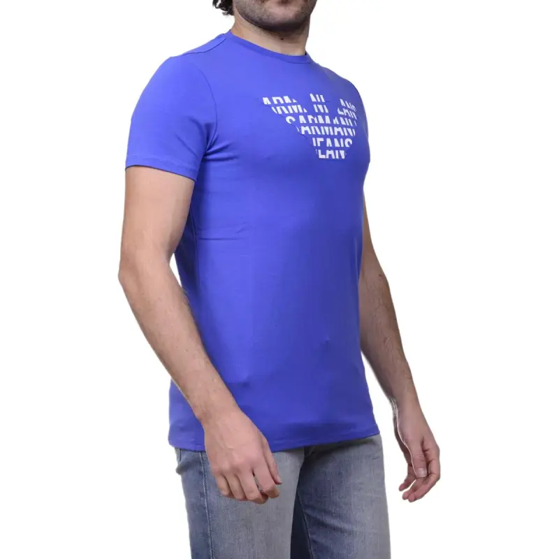 ARMANI JEANS T Shirt Men's Blue-2