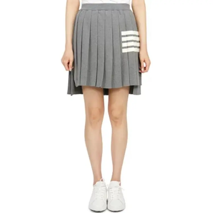 THOM BROWNE Casual Short Skirts Women's Gray-4